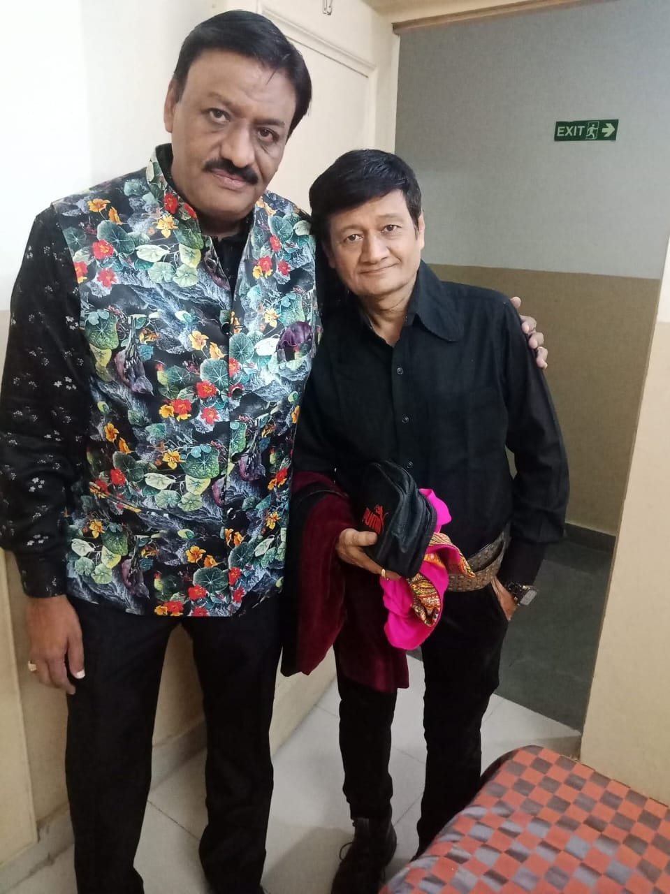 Artists Backstage in the Green Room
